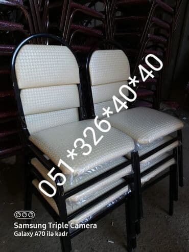 deri parça: Stullar dəmir stul stol və stul masa ve oturacaq dəstləri oturacaq — 16