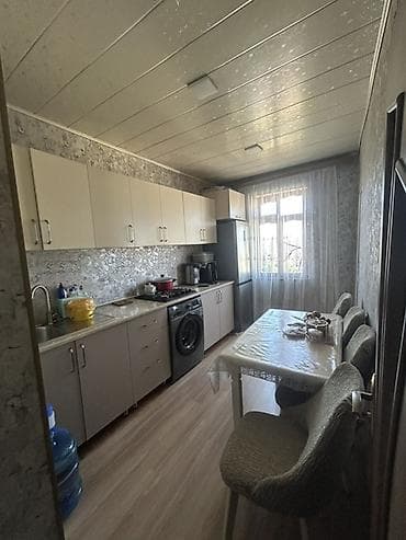 7ci mikrorayon kiraye evler: 3 otaqlı mənzil-orta təmirli - Geniş qonaq otağı - Yataq otağı 2 - — 9