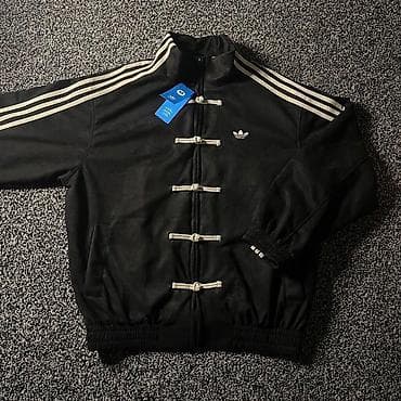 jaket turkce: Adidas Originals üslubunda unisex jaketi - Dizayn: Klassik 3 zolaqlı — 2