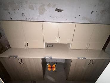 Mətbəx mebeli satılır. - Ölçü: 225 sm - Komlekt: Üst və alt dolablar