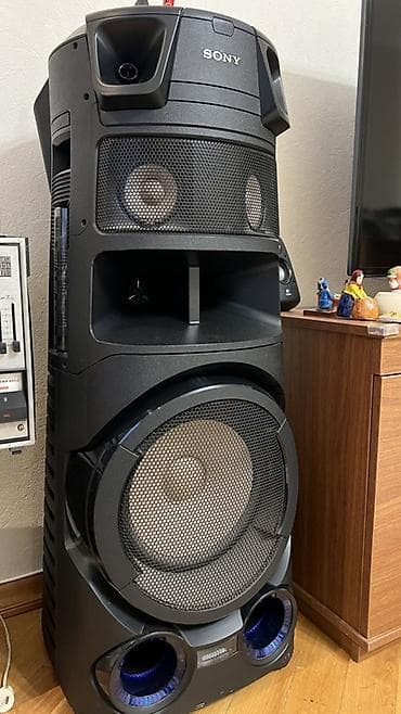 Sony yüksək güclü partiyə səs sistemi – tək korpusda çoxkanallı