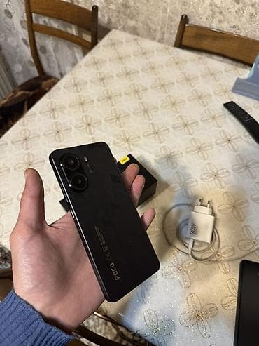 cdma telefonlar satisi: Poco X7 Pro, 512 GB, rəng - Qara, Sensor, Barmaq izi, Simsiz şarj — 3