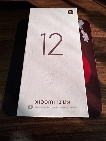 Xiaomi 12 Lite, 256 GB, rəng - Qara, 
 Qırıq — 9