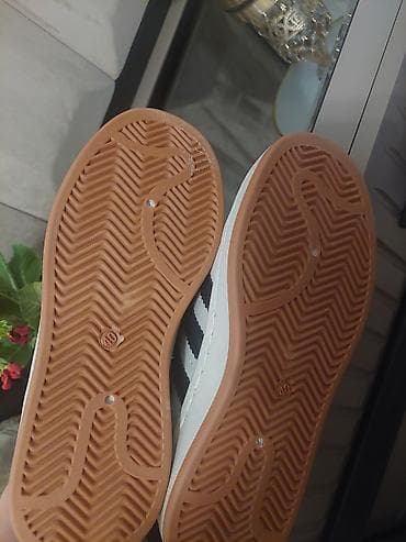 adidas climacool qadın krossovkaları: Məhsul: Adidas Campus stilində unisex krossovkalar - Rəng: Açıq boz — 4