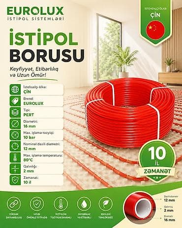 ®️İSTİPOL BORULARI 👍 ✔️Pexalpex borular ✔️Oksigen bariyerli borular — 6