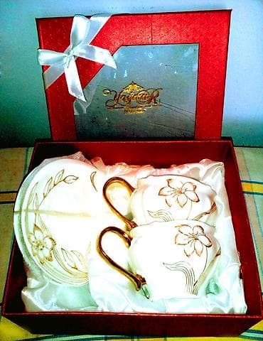 Çay dəsti, Farfor, 2 nəfərlik — 1