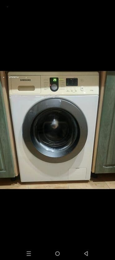 Paltaryuyan maşın Samsung, 6 kq, Avtomat, Qurutmasız, Kredit yoxdur, Pulsuz çatdırılma