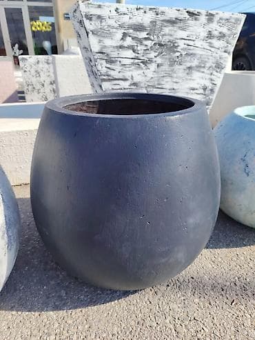 islənmis lyust: Beton dekorativ güldan/çiçək qabları - Material: yüksək möhkəmliyə — 2