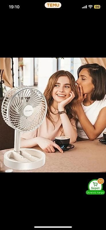 Ventilyator Yeni, Masaüstü, Pərli, Kredit yoxdur, Pulsuz çatdırılma