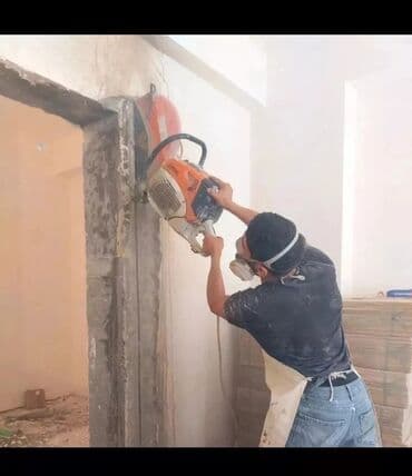 ikinci əl seyf qapi: Beton kesen beton deşen beton kesimi beton deşimi betonlarin kəsilməsi — 3