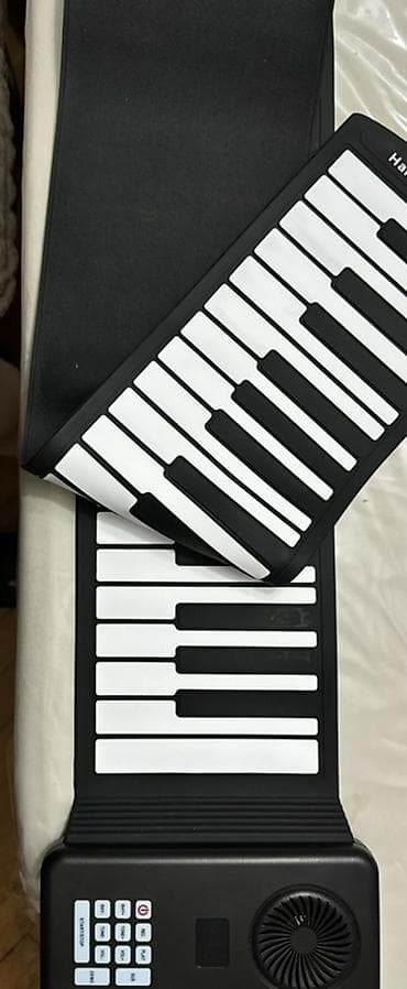 dj controller az: 88 klavişli, Portativ roll-up piano (qatlanan elektron klavişli musiqi — 2