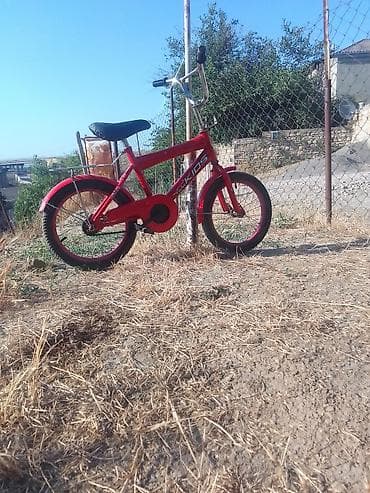 zigzag velosiped: Uşaq velosipedi – qırmızı rəng, 16 düymlük təkərlər Xüsusiyyətlər: - — 5
