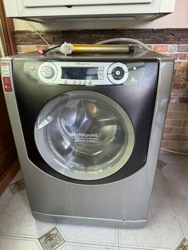 paltaryuyan mawin: Paltaryuyan maşın Hotpoint Ariston, 8 kq, Avtomat, Qurutmasız, Kredit yoxdur, Ünvandan götürmə — 1