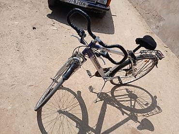 velesobetlər: Trekking şəhər/trekking velosipedi - Gümüşü-alüminium tipli çərçivə — 2