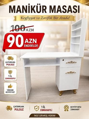 Yeni, Manikür üçün masa, Güzgüsüz