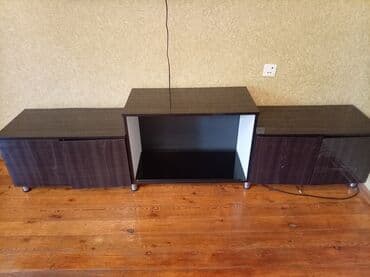 где купить матрицу для телевизора: Б/у, Прямой ТВ стенд, С полками, Деревянный — 3