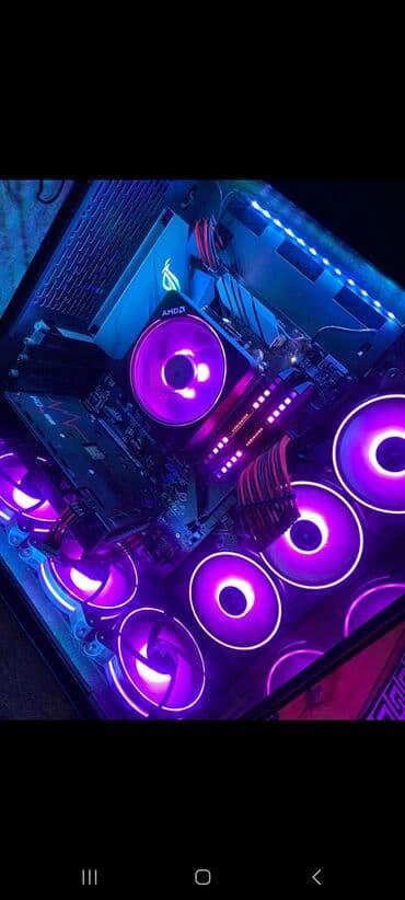 game komputer: Video kart amd radeon 6600x negd ve kreditle Ram dominator Ryzen 9 — 1