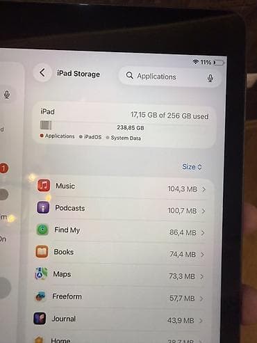 İşlənmiş Apple iPad 9 (2021), 10,2", 256 GB — 6
