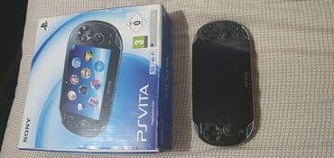 psp vita qiymeti: Sony ps vita 16 gb kart, fifa 15 oyun, qutu adapter, şnur hamısı — 3