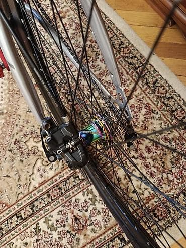 hidravlik tormuz velosiped: Velosiped satılır qiymət 180 azn veloda arxa qabağ hassns şatun yağla — 3