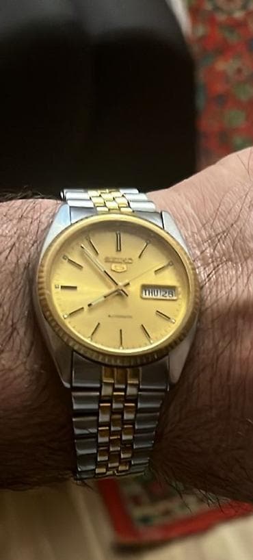 Seiko 5 avtomatik qol saatı - Model: Seiko 5 Automatic (gün və tarix lalafo.az -da Seiko 5 avtomatik qol saatı - Model: Seiko 5 Automatic (gün və tarix
