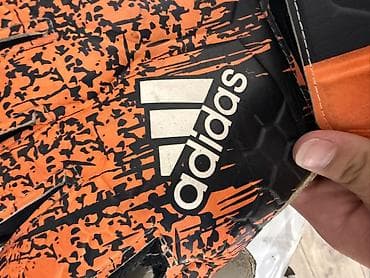 Əlcəklər: Adidas qapıçı əlcəkləri - Rəng/design: narıncı-qara kamuflyaj — 2