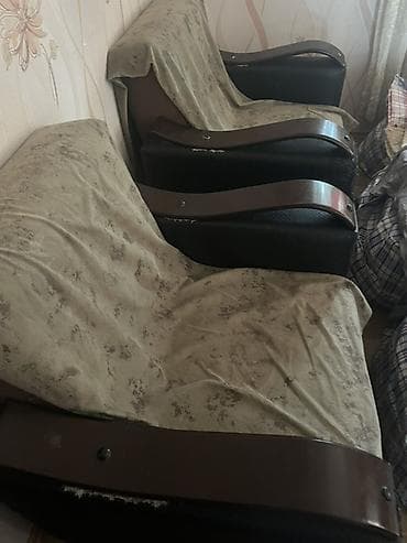 Mebel və məişət texnikası dəsti - Yumşaq mebel: 1 ədəd geniş kreslo — 5