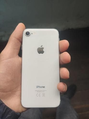 ıphone: IPhone 8, 64 GB, Ağ, Zəmanət, Barmaq izi — 1