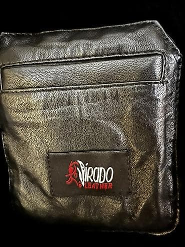 stringer alt geyimi: Virado Leather kişilər üçün dəri dublyonka - Material: 100% orijinal — 4