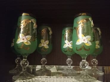 qab dəstləri: Qədəhlər, 6 ədədli dəst — 1