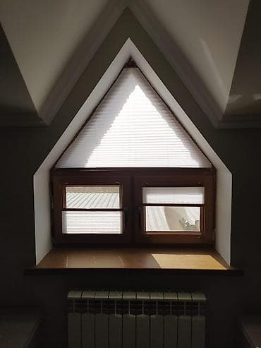 pencere toru: Plisse jalüzlər – pəncərə çərçivəsinə birbaşa quraşdırılan — 3