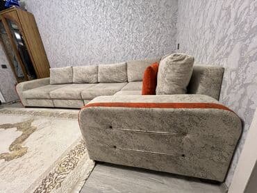 Ev üçün digər mallar: Künc divan, Açılmayan, Bazasız, Parça, Çatdırılma yoxdur — 4