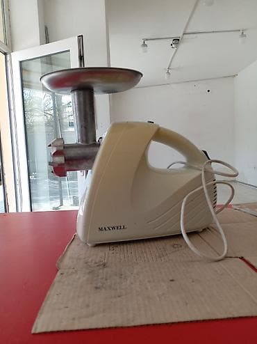 tost coreyi: Ət çəkən maşın Maxwell, 1000 Vt, Revers ilə, Yeni — 3