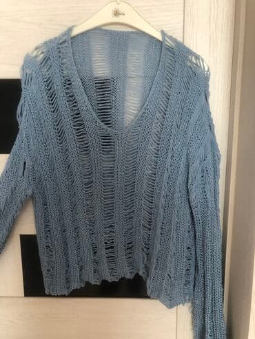 yupqa kofta: Qadin ucun kofta Rengi - mavi Olcusu - standart 2-3defe Geyinilib — 3