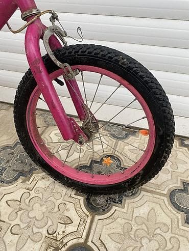 1 yas: İşlənmiş İki təkərli Uşaq velosipedi 16", sürətlərin sayı: 1, Pulsuz çatdırılma — 3