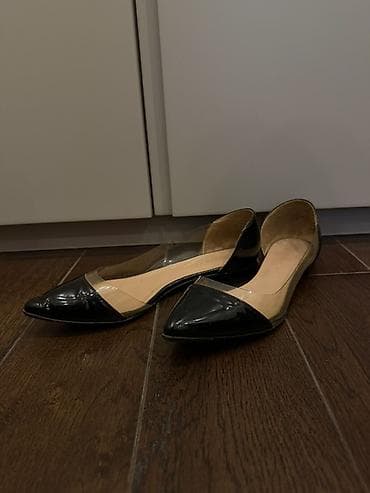 Baletkalar, Ölçü: 37, rəng - Qara, İşlənmiş