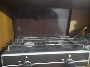 soba peci: Qaz sobası Stolüstü, 2 gözlü, İşlənmiş — 2