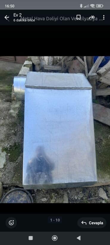 Краны водонагреватели: Məhsul: Ventilyatorlar dəsti - Kvadrat metal korpuslu mətbəx/hamam — 9