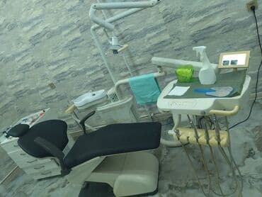 Tibbi avadanlıq: Stomotoloji kreslo,quru hava sterilizatoru,gözleme zalı kreslosu və