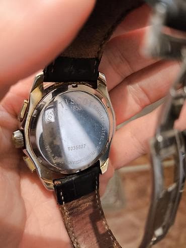 İşlənmiş, Qol saatı, Tissot, rəng - Qara