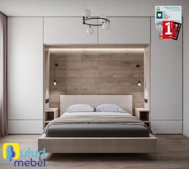 2 təknəfərlik çarpayı, Dolab, Komod, Tumba, Azərbaycan, Yeni