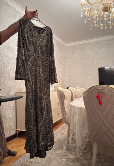 купить вечернее платье в баку: 450 azn ə alınıb, 1 defe toya istifadə olunub heç bir problemi yoxdur — 1