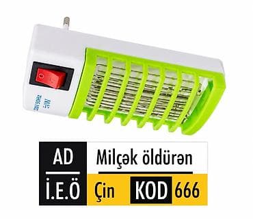 Elektronika: Milçək öldürən – KOD 666 - Elektrikli milçək və uçan həşərat — 1