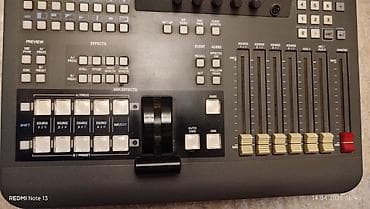 Peşəkar video mikser/pult – çoxmənbəli canlı yayım və montaj üçün