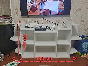 2.5 kabel: İşlənmiş, Düz TV altlığı, Polkalı — 1