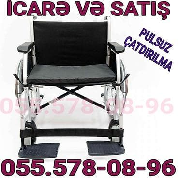icare: Müasir əlil arabası – icarə və satış. - Yüngül, dayanıqlı metal karkas — 1