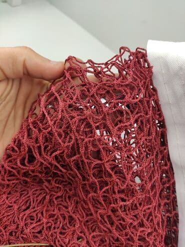 i̇dman aləti: Badminton toru. Professional badminton meydançası üçün tor. Ölçüsü — 5