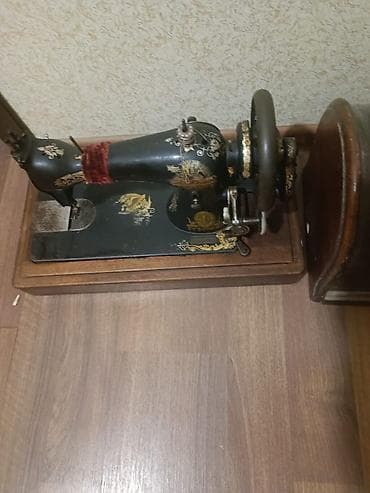 Хозтовары: Tam işlək vəziyyətdə tikiş maşınıdır 1870 ci ildə istehsal olunub hər — 6
