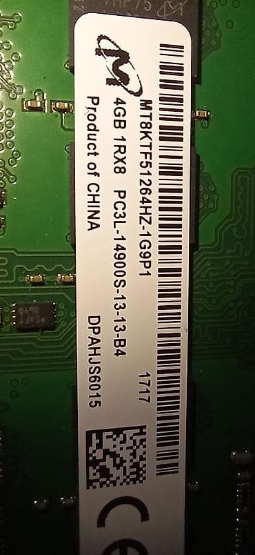 comptel sumqayit: Operativ yaddaş (RAM) 4 GB, > 4000 Mhz, DDR3, Noutbuk üçün, İşlənmiş — 3