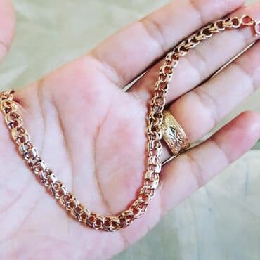 Çantalar: Bilərzik, Sarı qızıl, 583 Əyar, 7800 g — 3